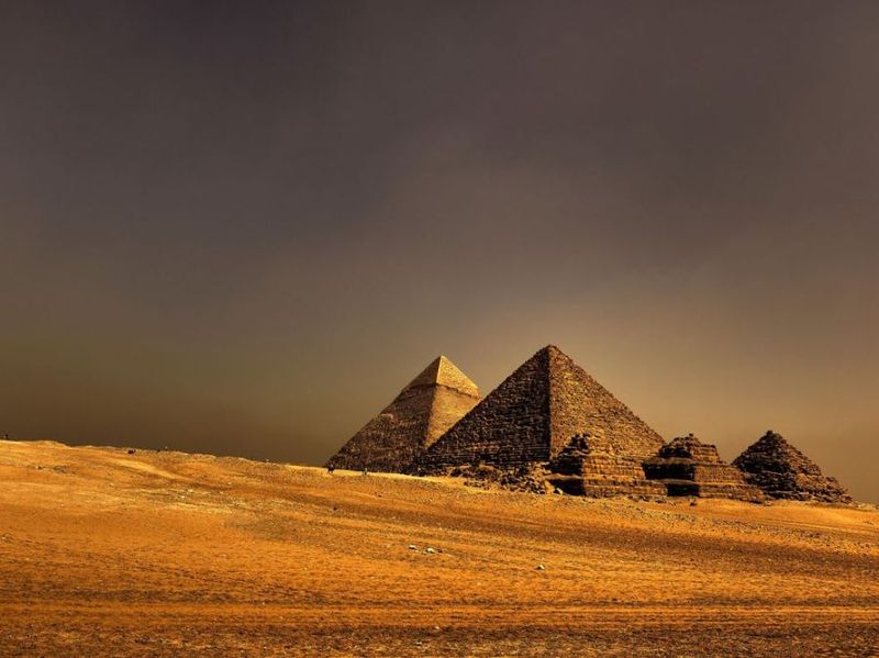 Pyramides Gizeh